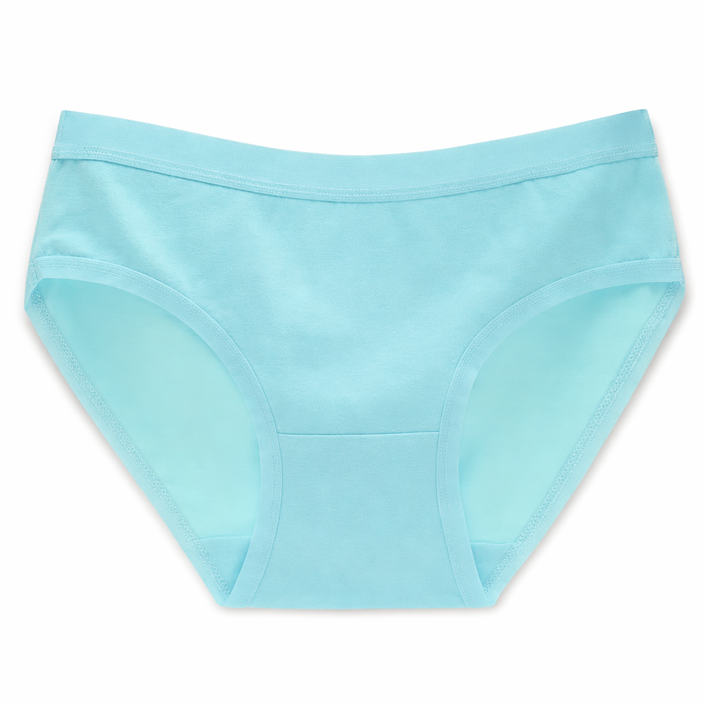 Classic Fit Panties in Adorable Patterns and Youthful Styles Aqua