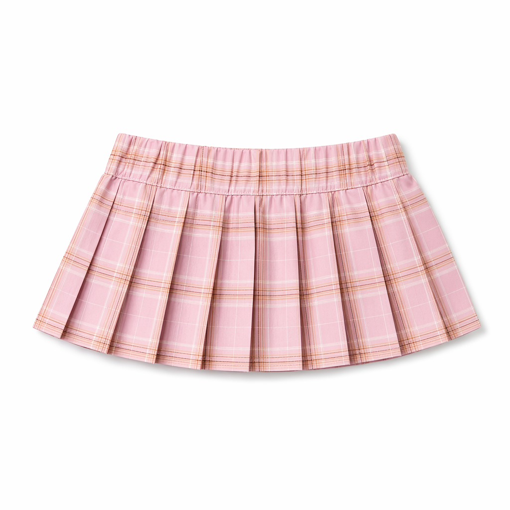 Sassy 90s-Inspired Tennis Skirt for Cosparty Enthusiasts Pink