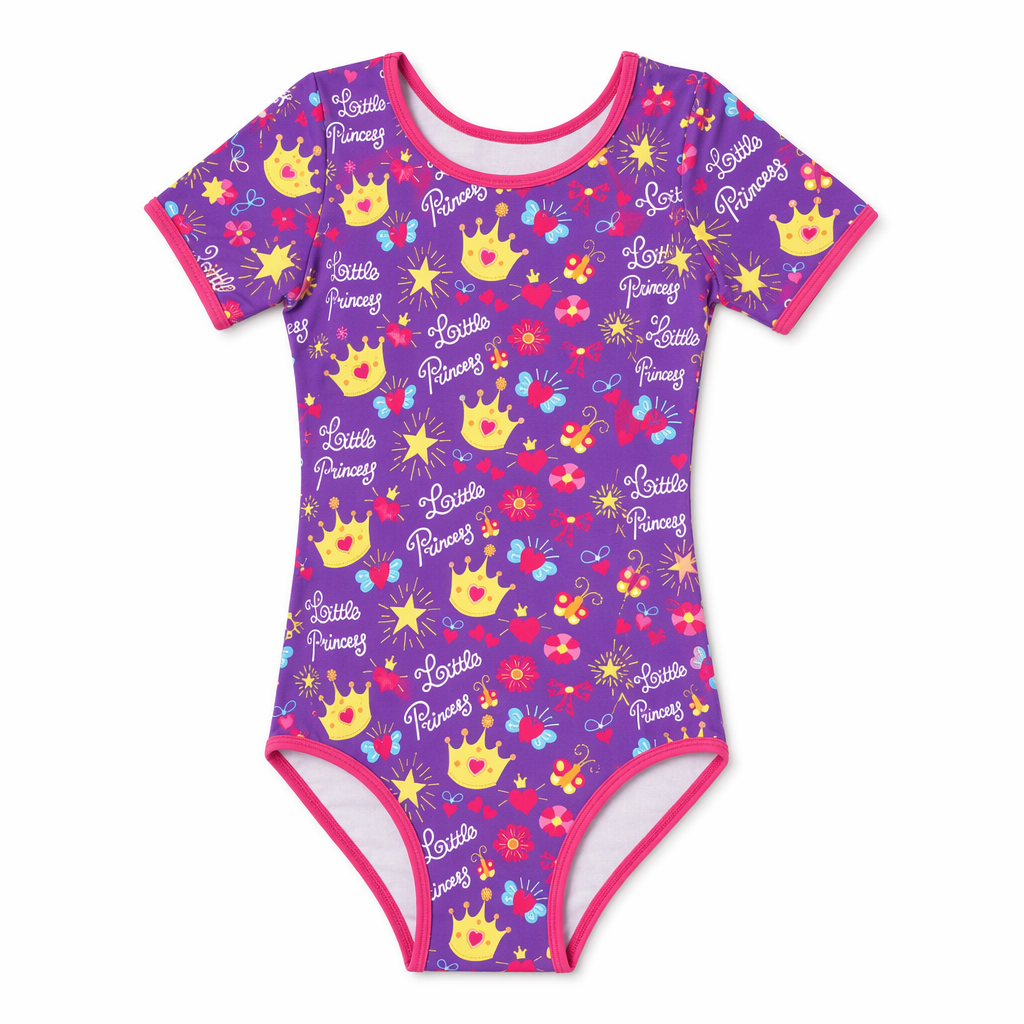 Purple Princess Adult Onesie with Size Chart for Cute Playful Style S