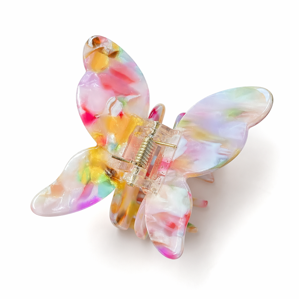 Fairycore Hair Clips with Enchanting Butterfly Designs 6