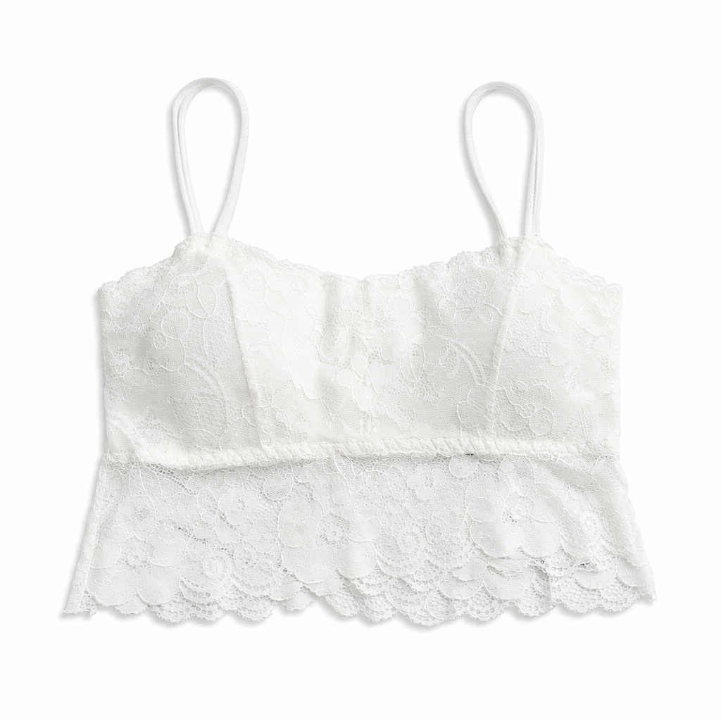 Elegant Lace Camisole for Versatile Styling White