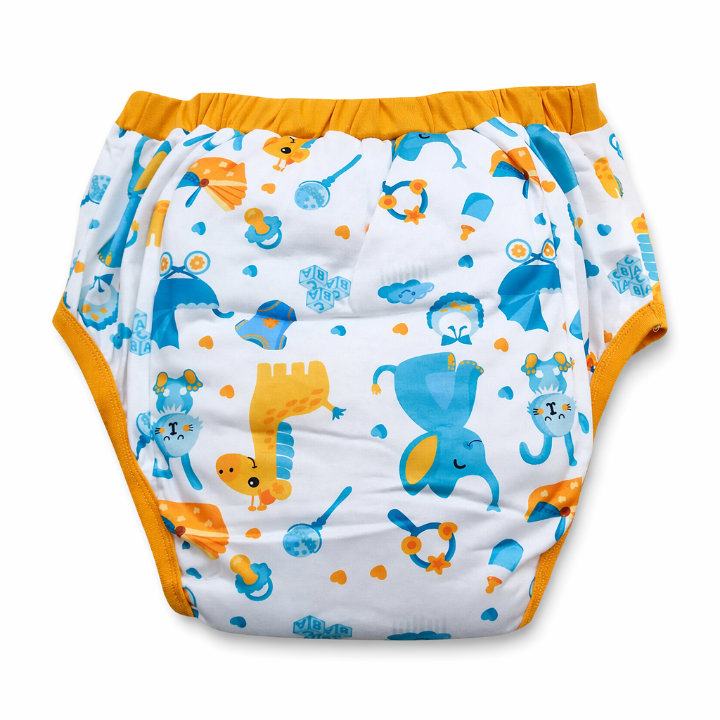 Baby Elephant Pattern Adult Training Pants for Ultimate Comfort XL