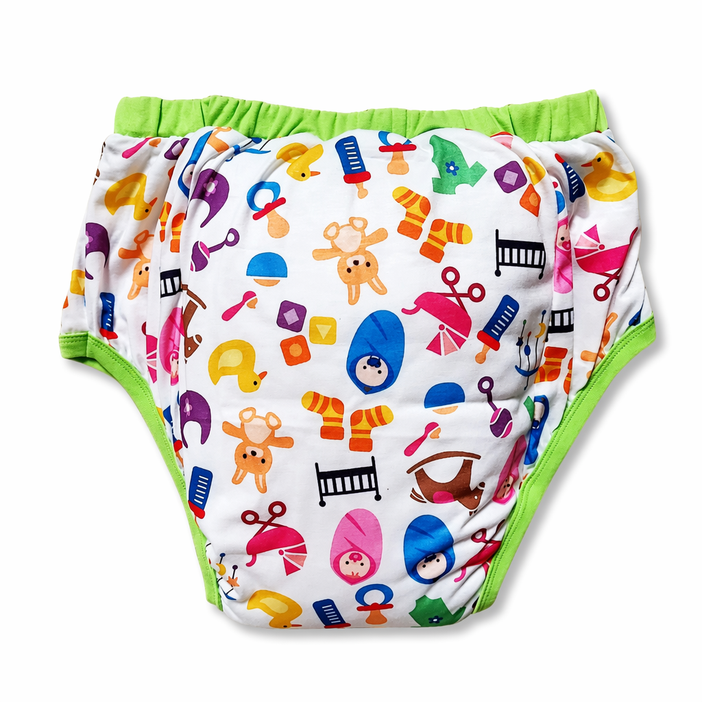 Kawaii Pattern Adult Baby Training Pants in New Condition S