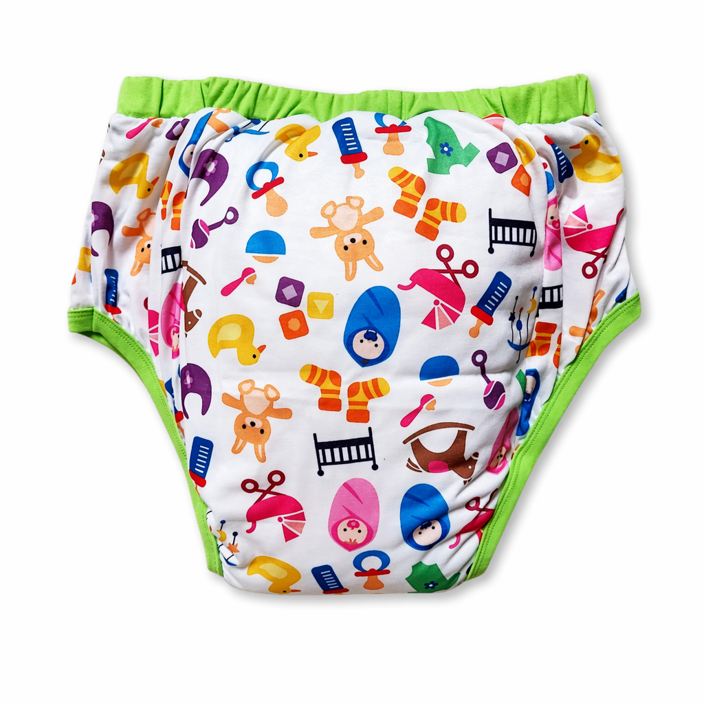 Kawaii Pattern Adult Baby Training Pants in New Condition 2XL