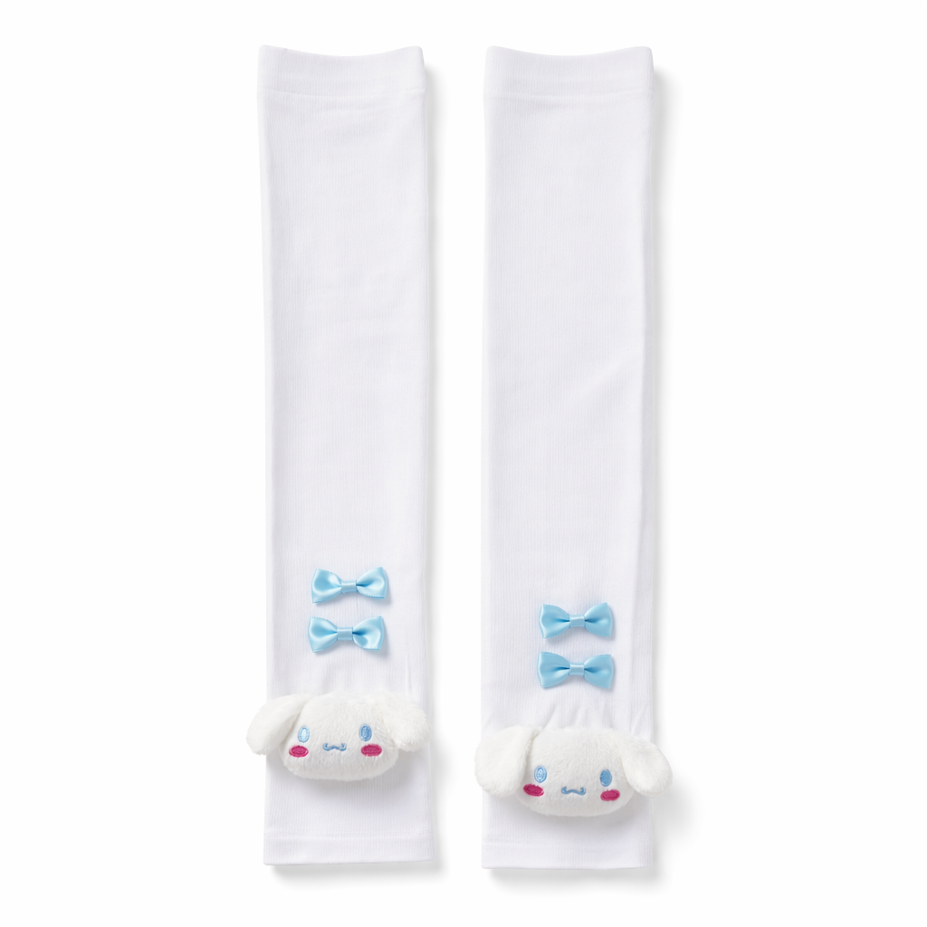 Kawaii Ribbon Arm Sleeves for Fairy-Kei Fashion in Pastel Colors Cinnamoroll