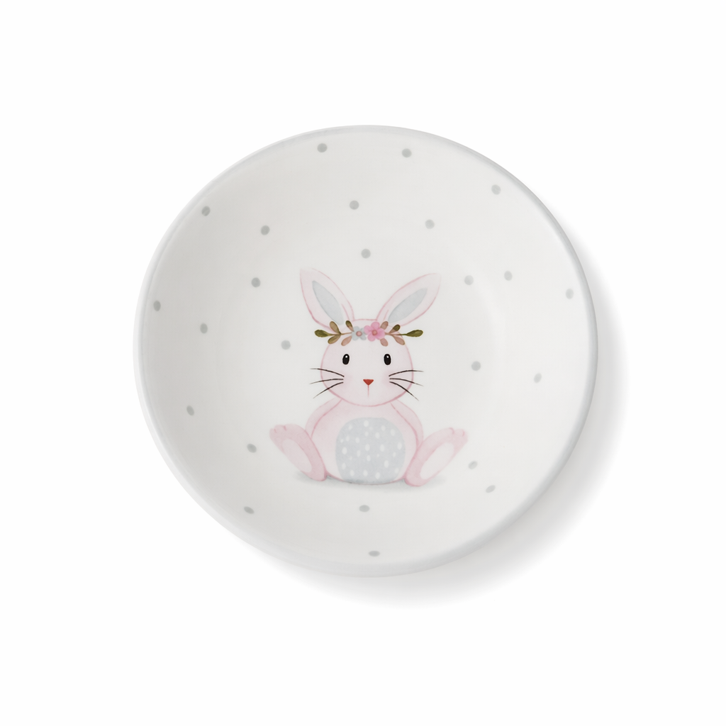 Bunny Sweet Tea Party Set for Whimsical Tea Celebrations Small Bowl 11x11cm