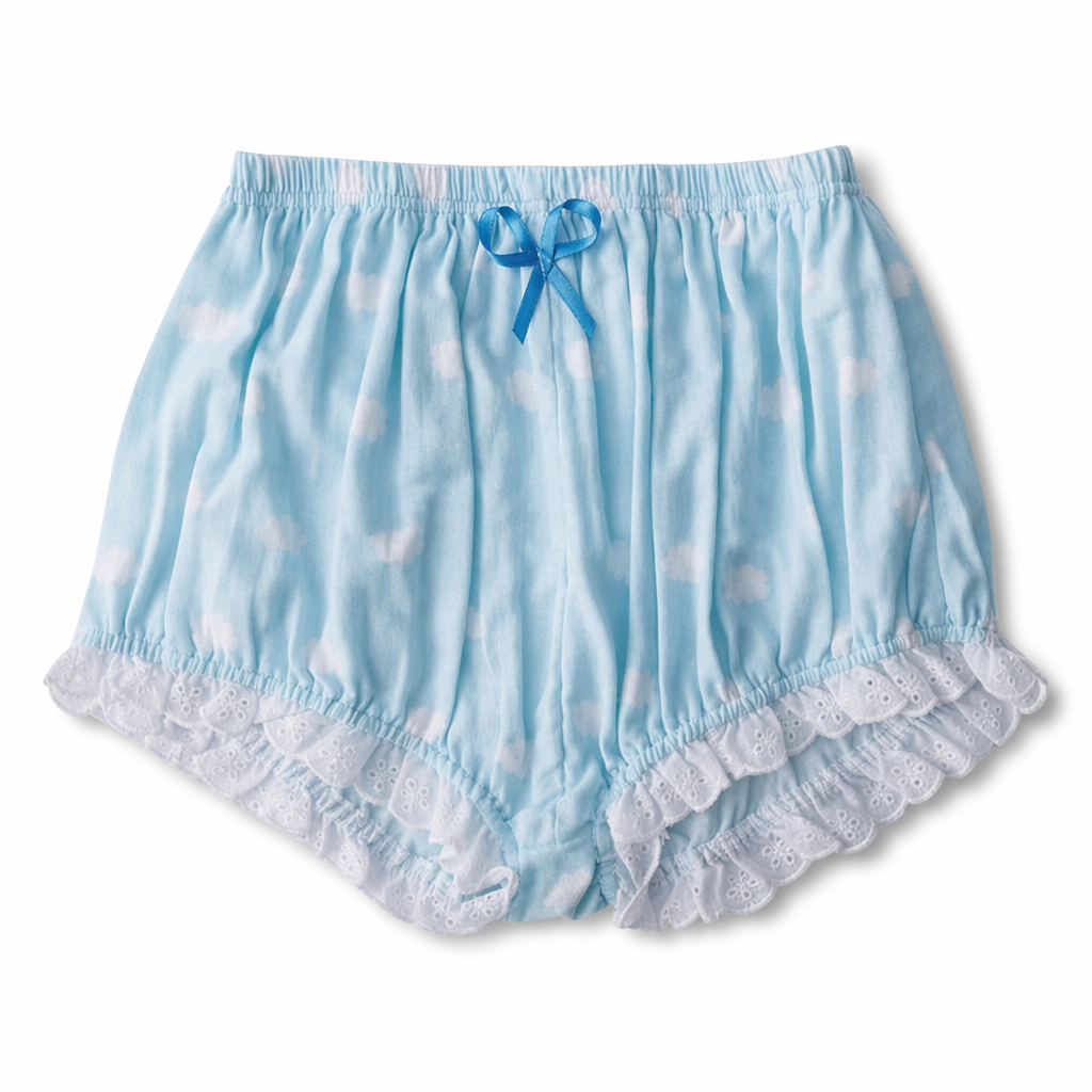 Cloudy Bloomers with Max Stretch for a Unique Cosparty Look Blue Clouds
