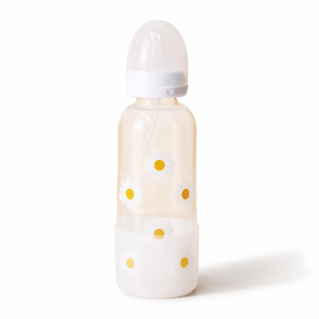Kawaii Japanese Strawberry Bunny Sippy Cup for Cute Cospartys 400ml Daisy Collage