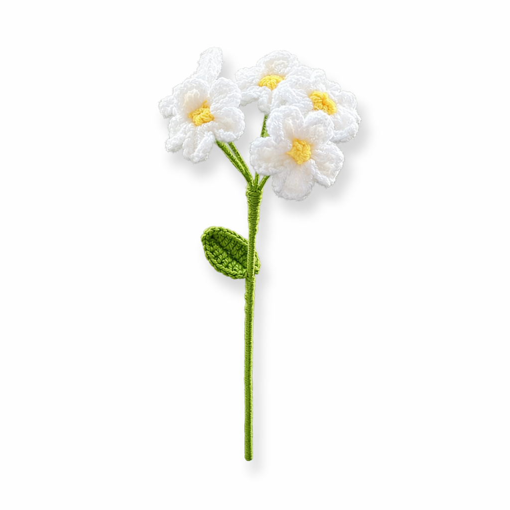 Unique Hand-Crocheted Flowers for Home and Special Events White Bunch Of Daisies