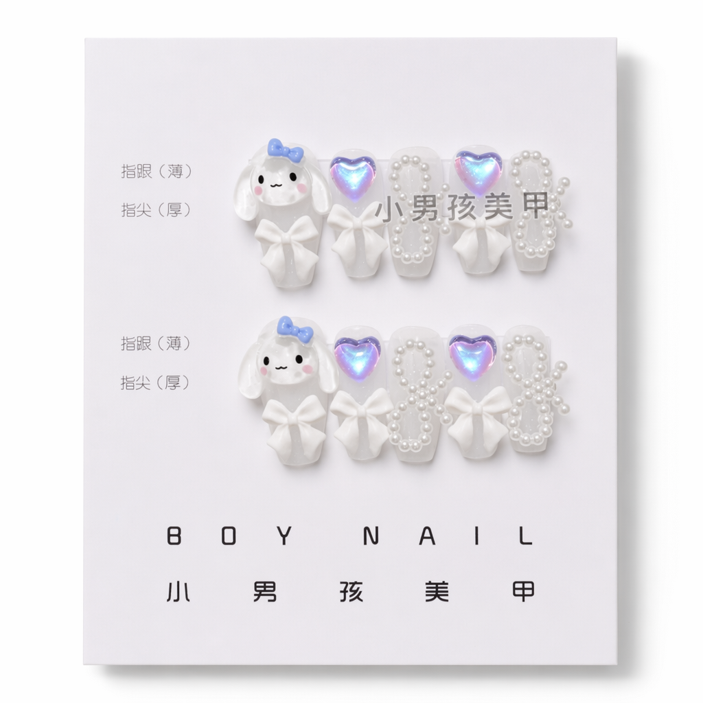 Kawaii Deco Press On Nails for an Adorable Nail Makeover R