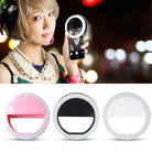 Adjustable and Dimmable Selfie Ring Light with Three Brightness Levels - Cosparty