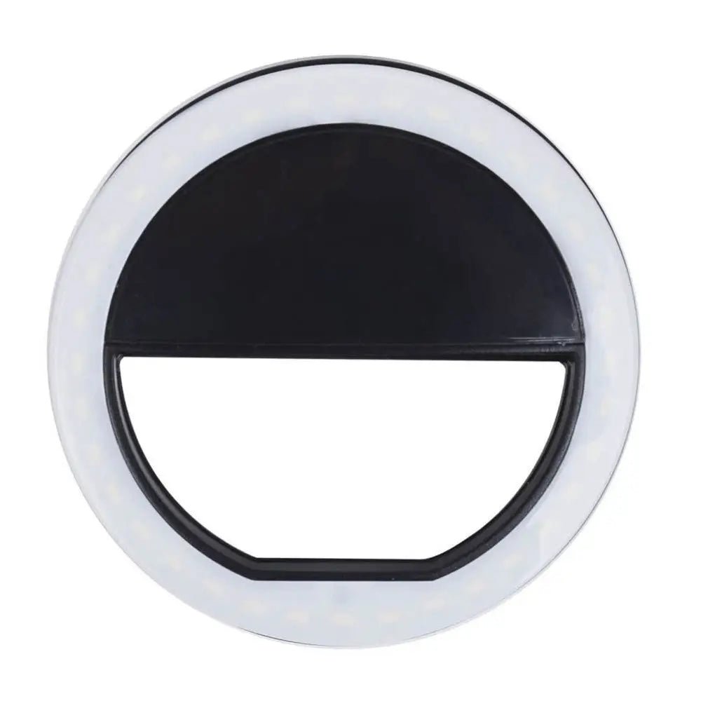 Adjustable and Dimmable Selfie Ring Light with Three Brightness Levels - Cosparty