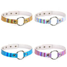 Adjustable Holographic Neck Choker in Various Styles and Colors - Cosparty