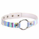 Adjustable Holographic Neck Choker in Various Styles and Colors - Cosparty