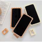 Adorable 3D Cookie Biscuit Phone Case in Brown and Beige Shades - Phone Case