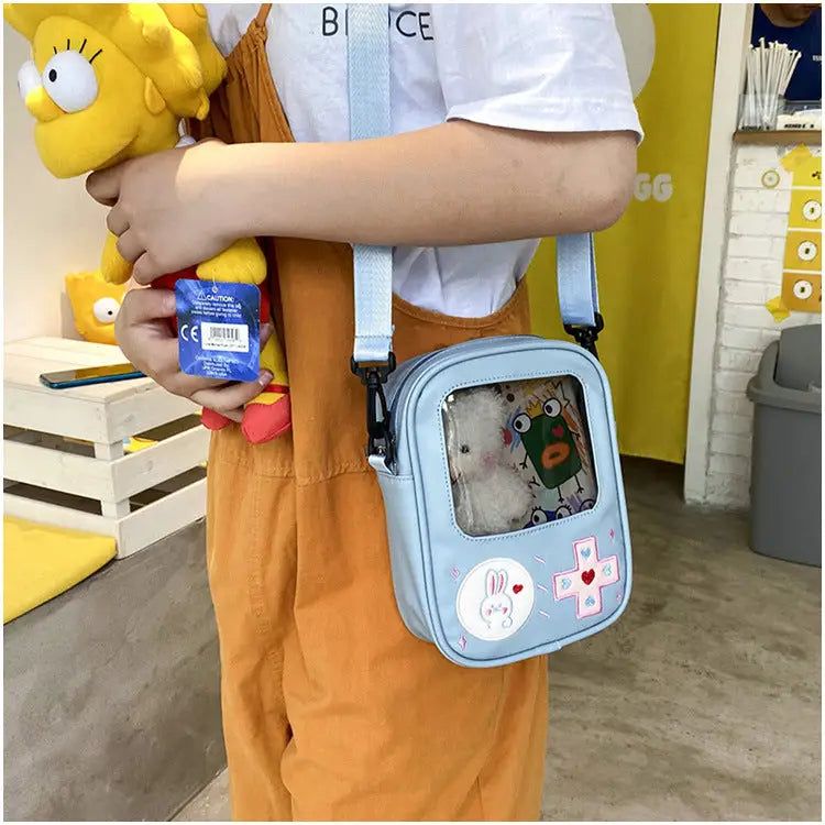 Adorable 3D Gameboy Inspired Console Handbag in Kawaii Styles - top