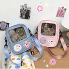 Adorable 3D Gameboy Inspired Console Handbag in Kawaii Styles - top