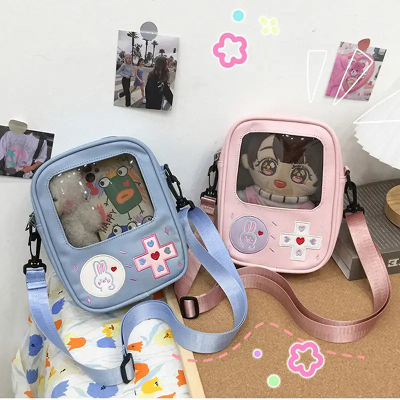 Adorable 3D Gameboy Inspired Console Handbag in Kawaii Styles - top