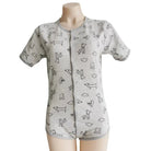 Adorable Animal Print Onesie in Soft Grey Now In Stock - Cosparty