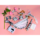 Adorable Baby Cow Lingerie Cosplay Set for Fun Dress-Up - shirt