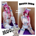 Adorable Baby Cow Lingerie Cosplay Set for Fun Dress-Up - shirt