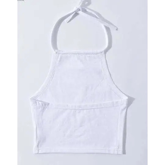 Adorable Baby Girl Spaghetti Strap Halter Top for Summer - Cosparty