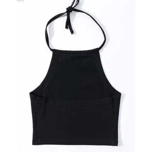 Adorable Baby Girl Spaghetti Strap Halter Top for Summer - Cosparty