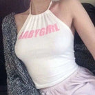 Adorable Baby Girl Spaghetti Strap Halter Top for Summer - Cosparty