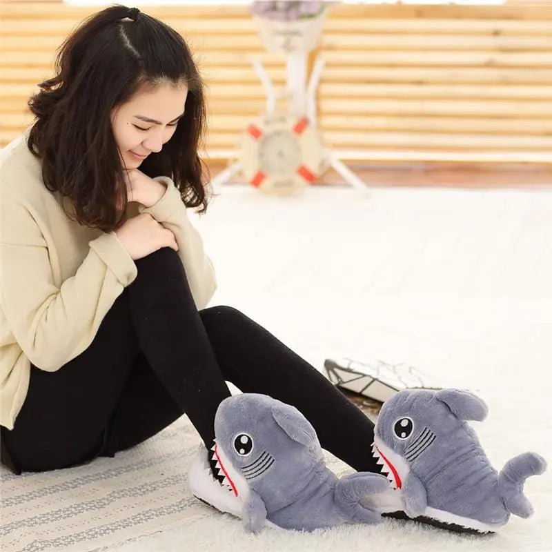 Adorable Baby Shark Slippers for Sea Lovers and Cospartys - Cosparty