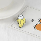 Adorable Banana Cat Enamel Pin for Your Pin Collection - pin