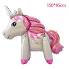 Adorable Blow Up Unicorn Balloon for Celebrations and Decor - 150x85cm - balloon