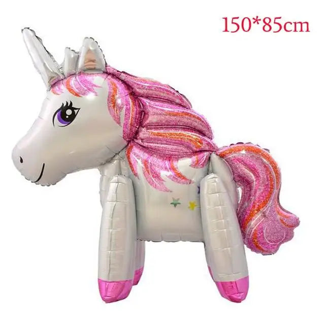 Adorable Blow Up Unicorn Balloon for Celebrations and Decor - 150x85cm - balloon