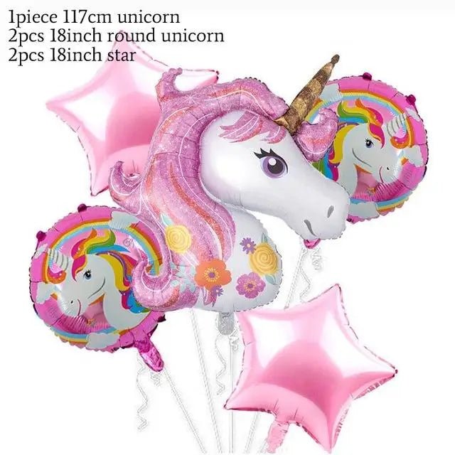 Adorable Blow Up Unicorn Balloon for Celebrations and Decor - Cosparty