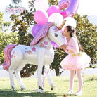 Adorable Blow Up Unicorn Balloon for Celebrations and Decor - Cosparty