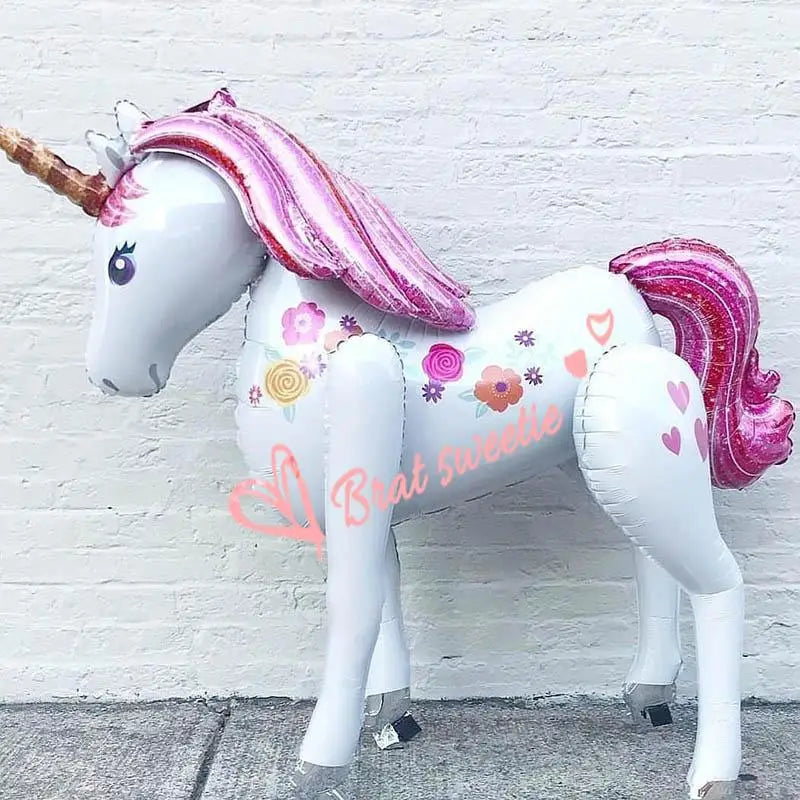 Adorable Blow Up Unicorn Balloon for Celebrations and Decor - balloon