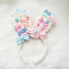 Adorable Bunny Ear Headband for Kawaii and Fairy - Kei Fans - Cosparty