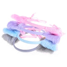Adorable Faux Fur Fox and Kitten Ears Headband for Kawaii Outfits - Cosparty