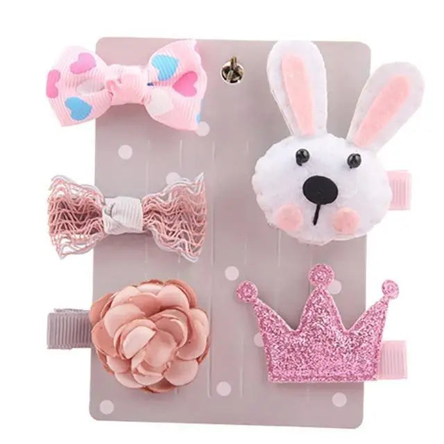 Sweet Hair Barrettes - Bunny - Hair