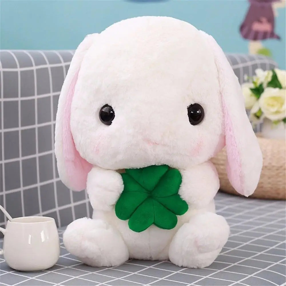 Adorable Fluffy Baby Bunny Rabbit Plush Toy - stuffed animal