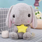 Adorable Fluffy Baby Bunny Rabbit Plush Toy - stuffed animal