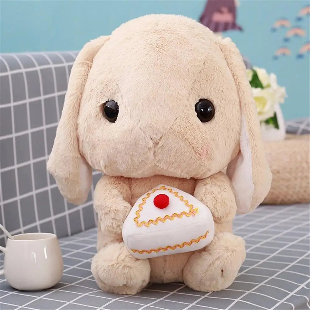 Adorable Fluffy Baby Bunny Rabbit Plush Toy - stuffed animal