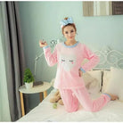 Adorable Fuzzy Pajama Sets for a Cozy Kawaii Look - Cosparty
