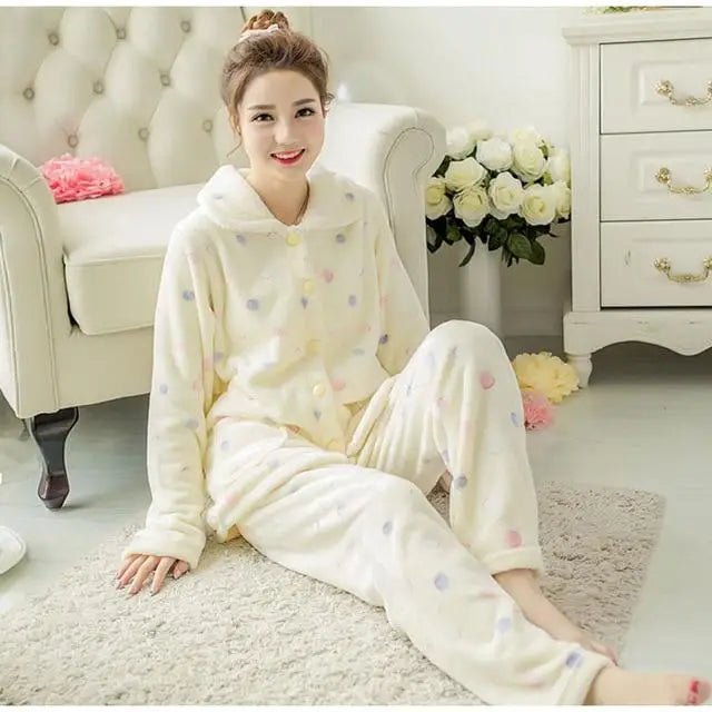 Adorable Fuzzy Pajama Sets for a Cozy Kawaii Look - Cosparty