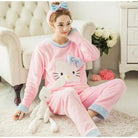 Adorable Fuzzy Pajama Sets for a Cozy Kawaii Look - Cosparty