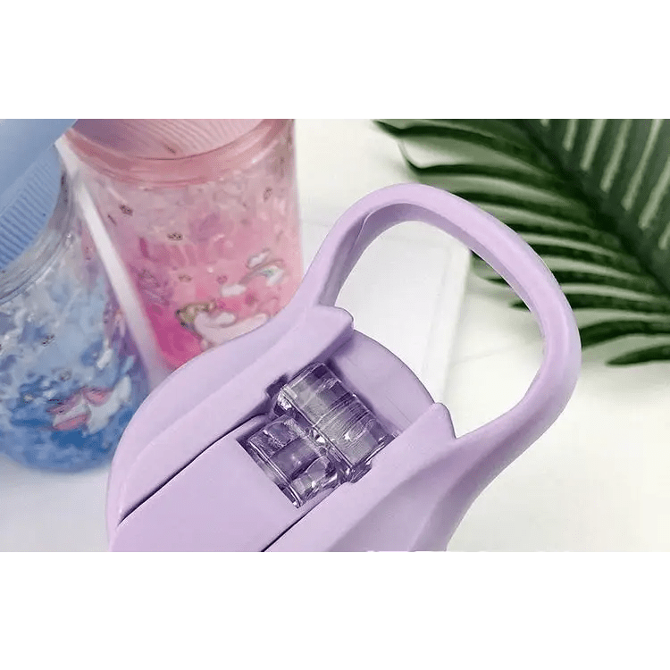 Adorable Glittery Unicorn Water Bottle In Stock in 4 Colors - Cosparty