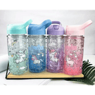 Adorable Glittery Unicorn Water Bottle In Stock in 4 Colors - Cosparty