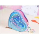 Holographic Heart Breaker Coin Bag Pouch Purse Harajuku Japan Street Fashion