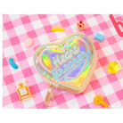 Holographic Heart Breaker Coin Bag Pouch Purse Harajuku Japan Street Fashion