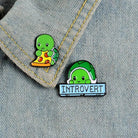 Adorable Introvert Turtle Enamel Pins - Cosparty