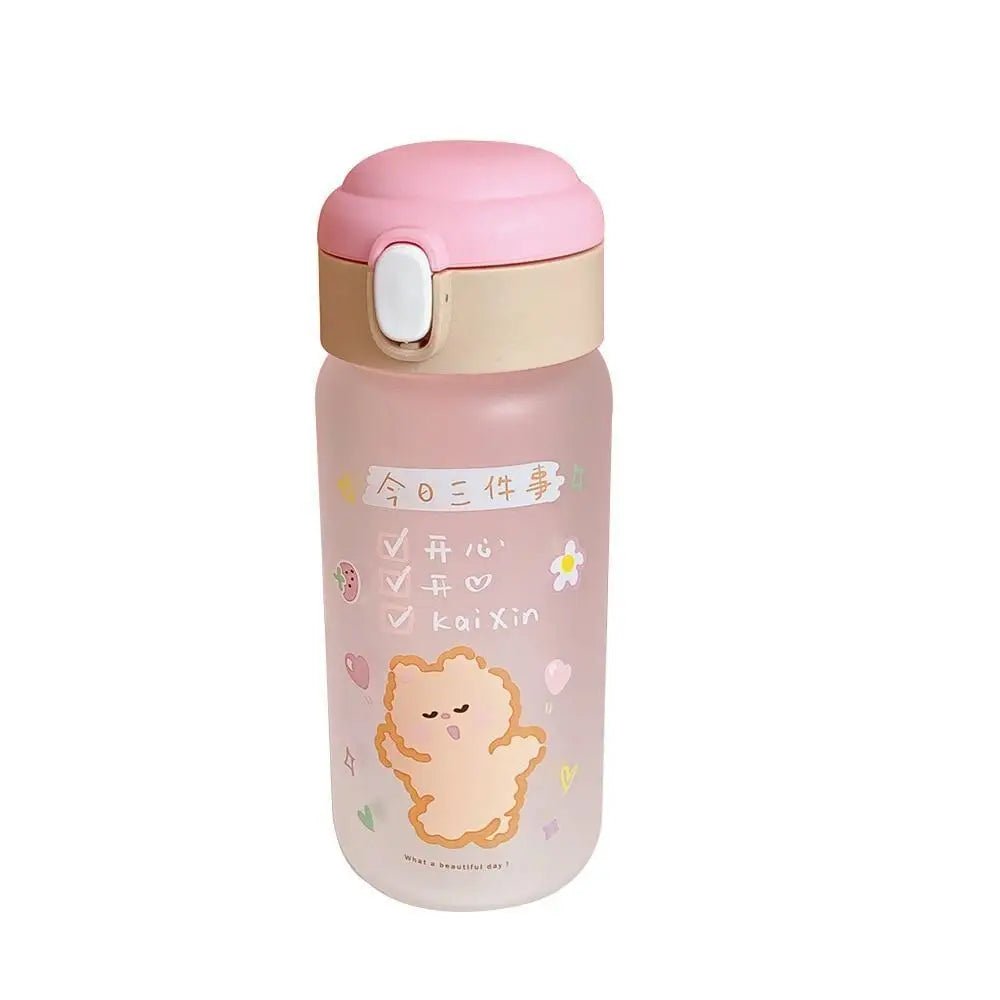 Adorable Japanese Bear Water Bottles for Kawaii Aesthetics - Cosparty